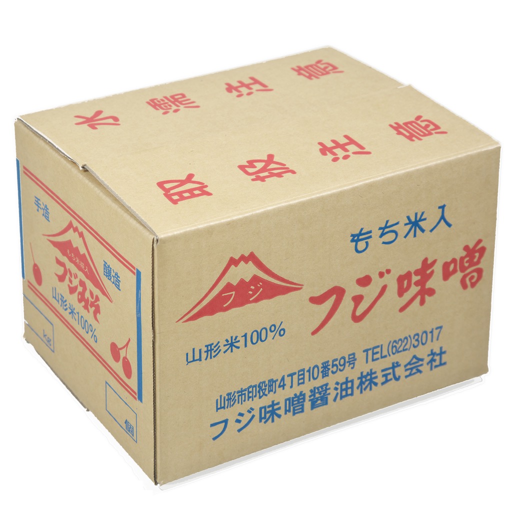 山形県産丸大豆使用・もち米麹金印味噌（つぶ）10kg